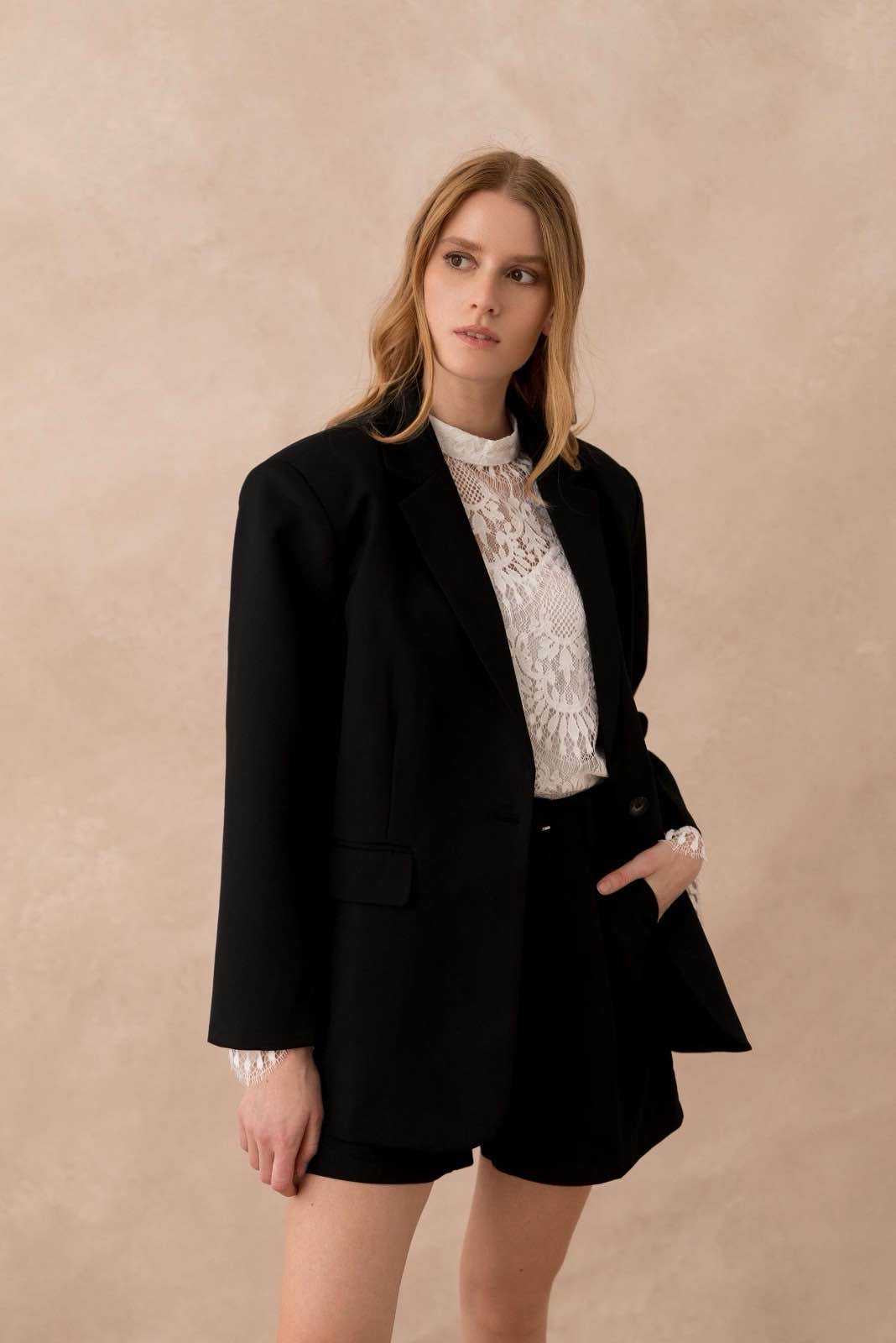 Blazer Angelo noir