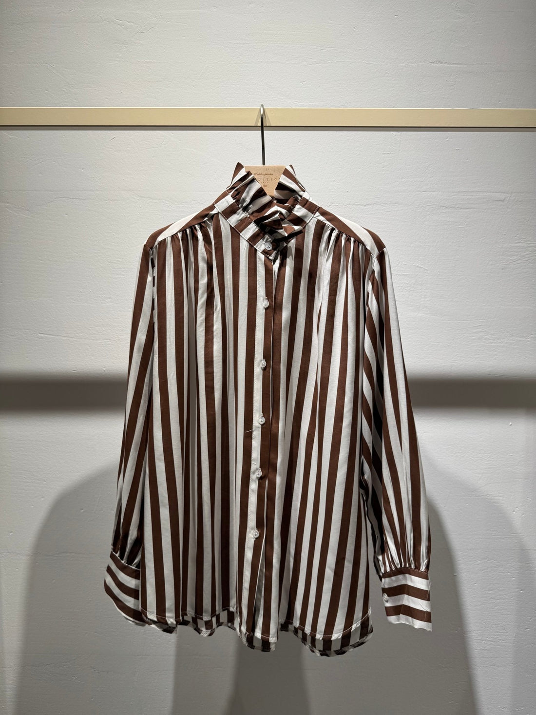 Chemise Soline marron - Léone