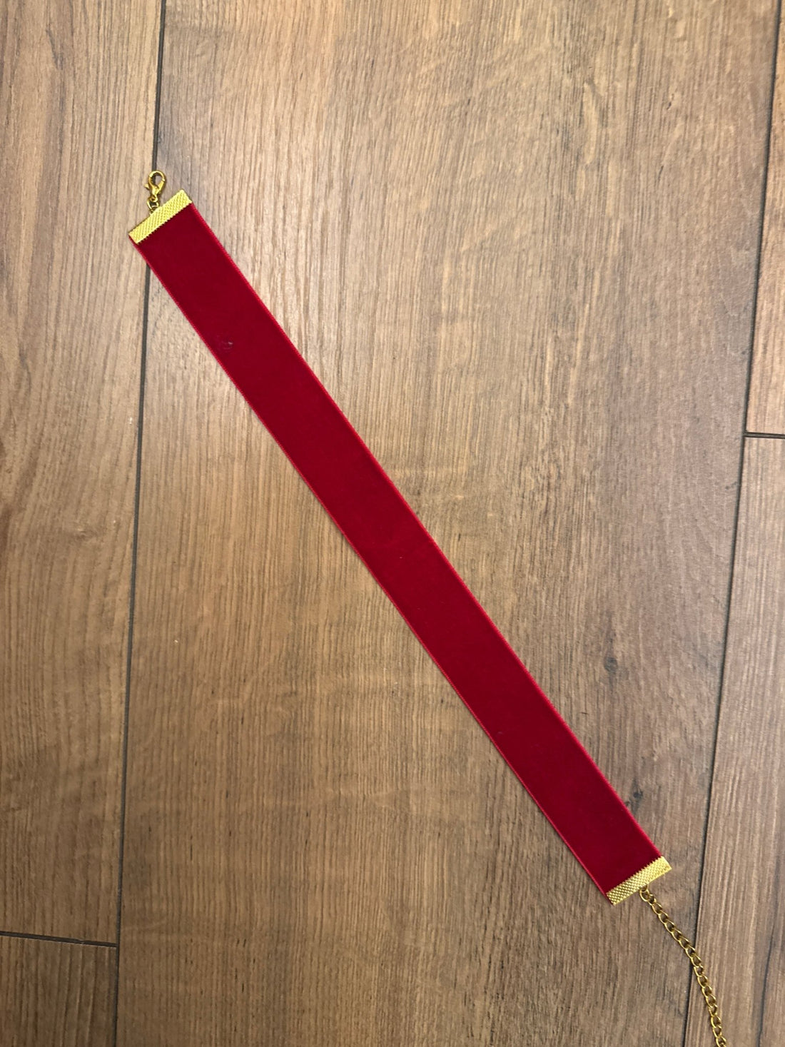 Collier ras de cou en velours - Léone
