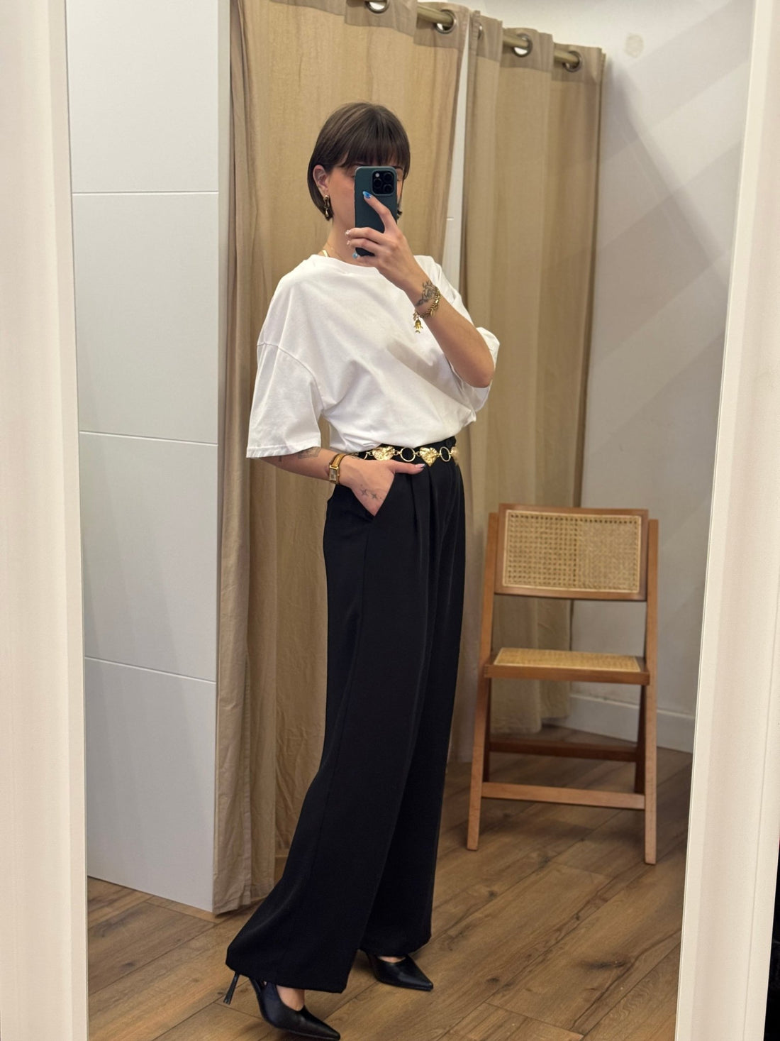 Pantalon Geoffrey noir - Léone