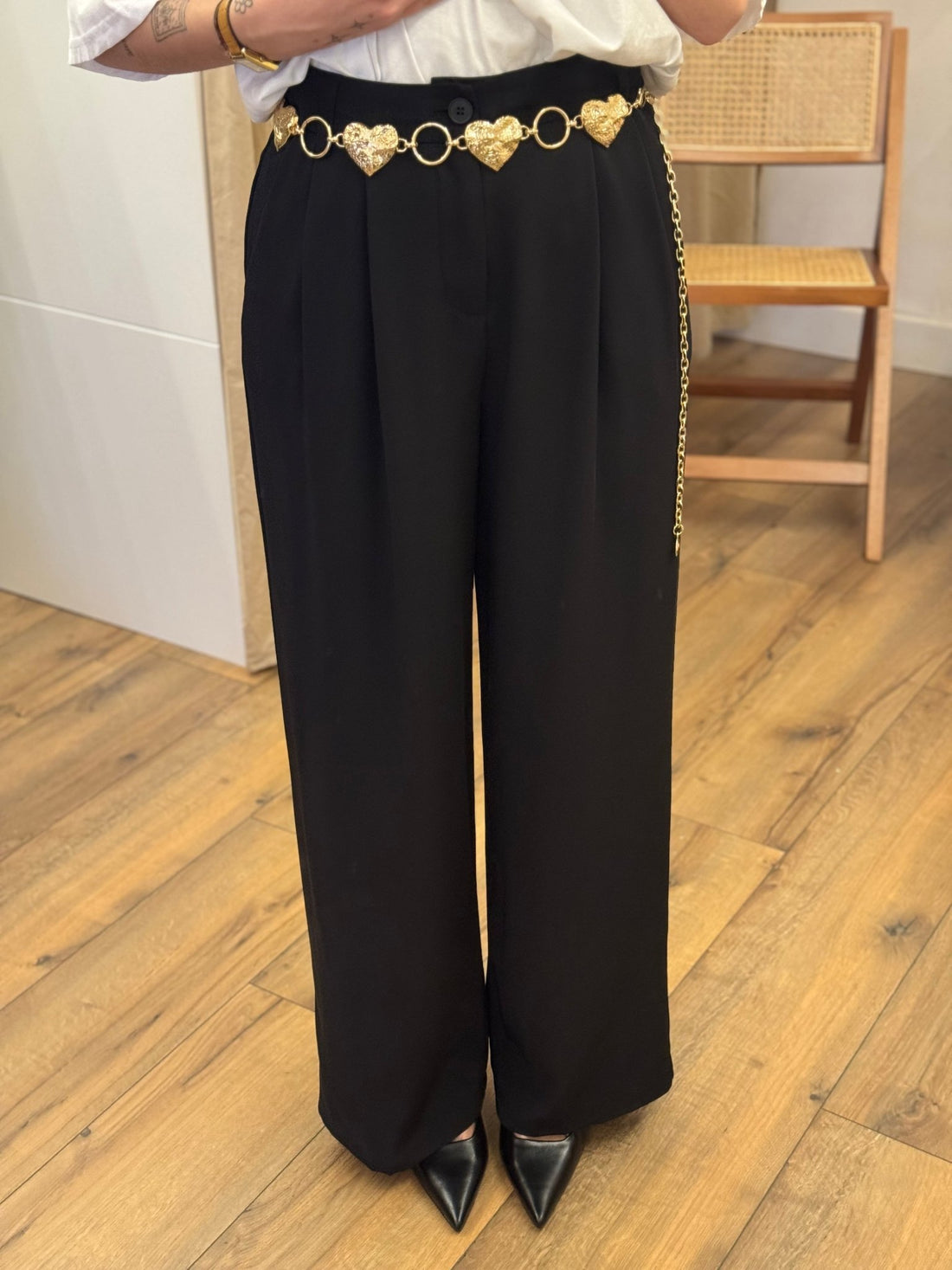 Pantalon Geoffrey noir - Léone