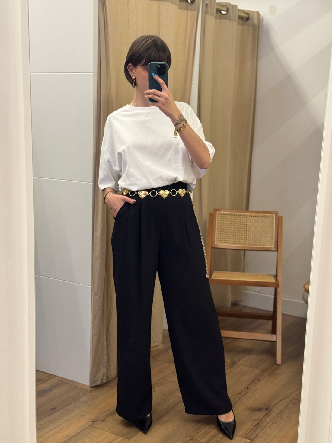 Pantalon Geoffrey noir - Léone