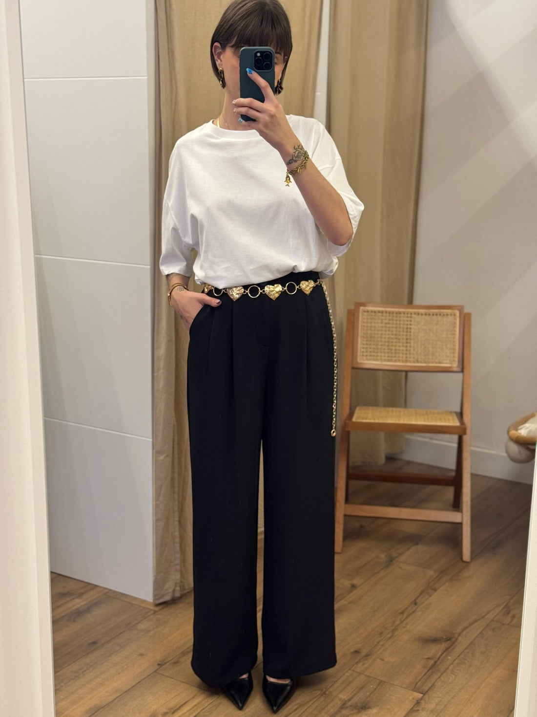 Pantalon Geoffrey noir - Léone