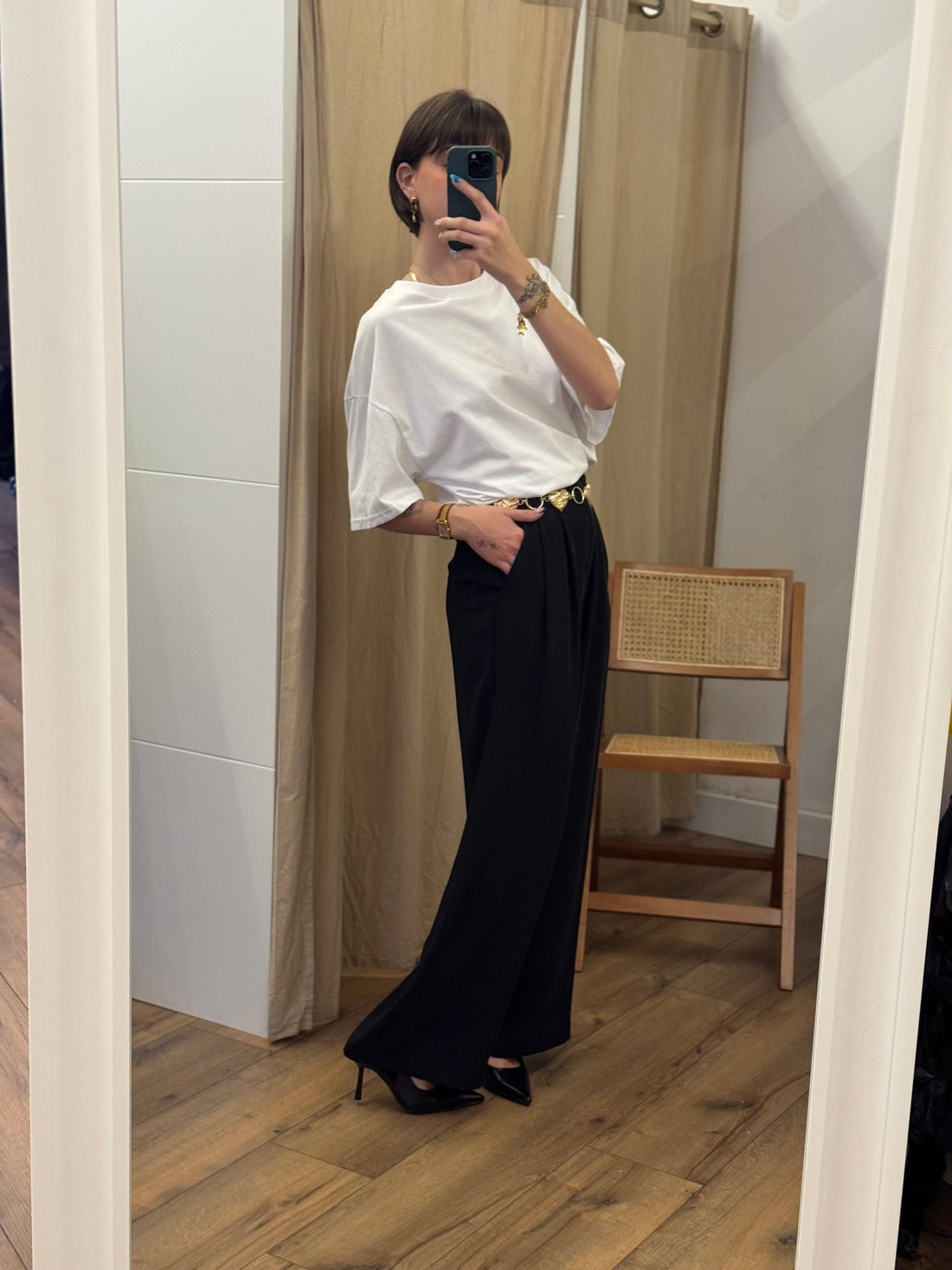 Pantalon Geoffrey noir - Léone