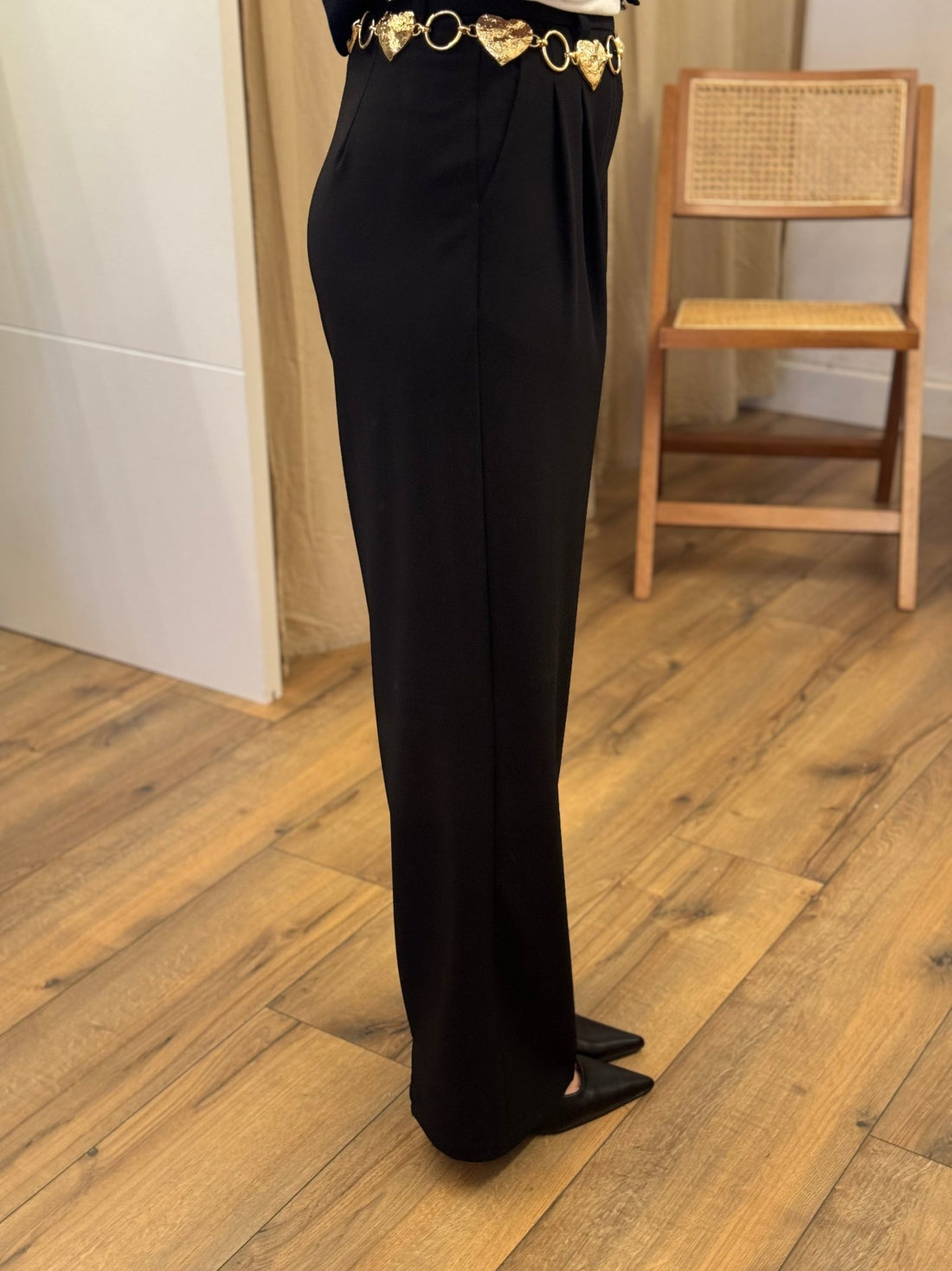 Pantalon Mozar noir - Léone