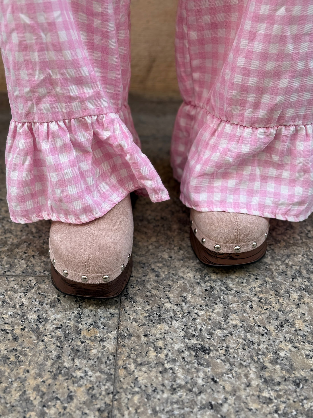 Pantalon Dany rose