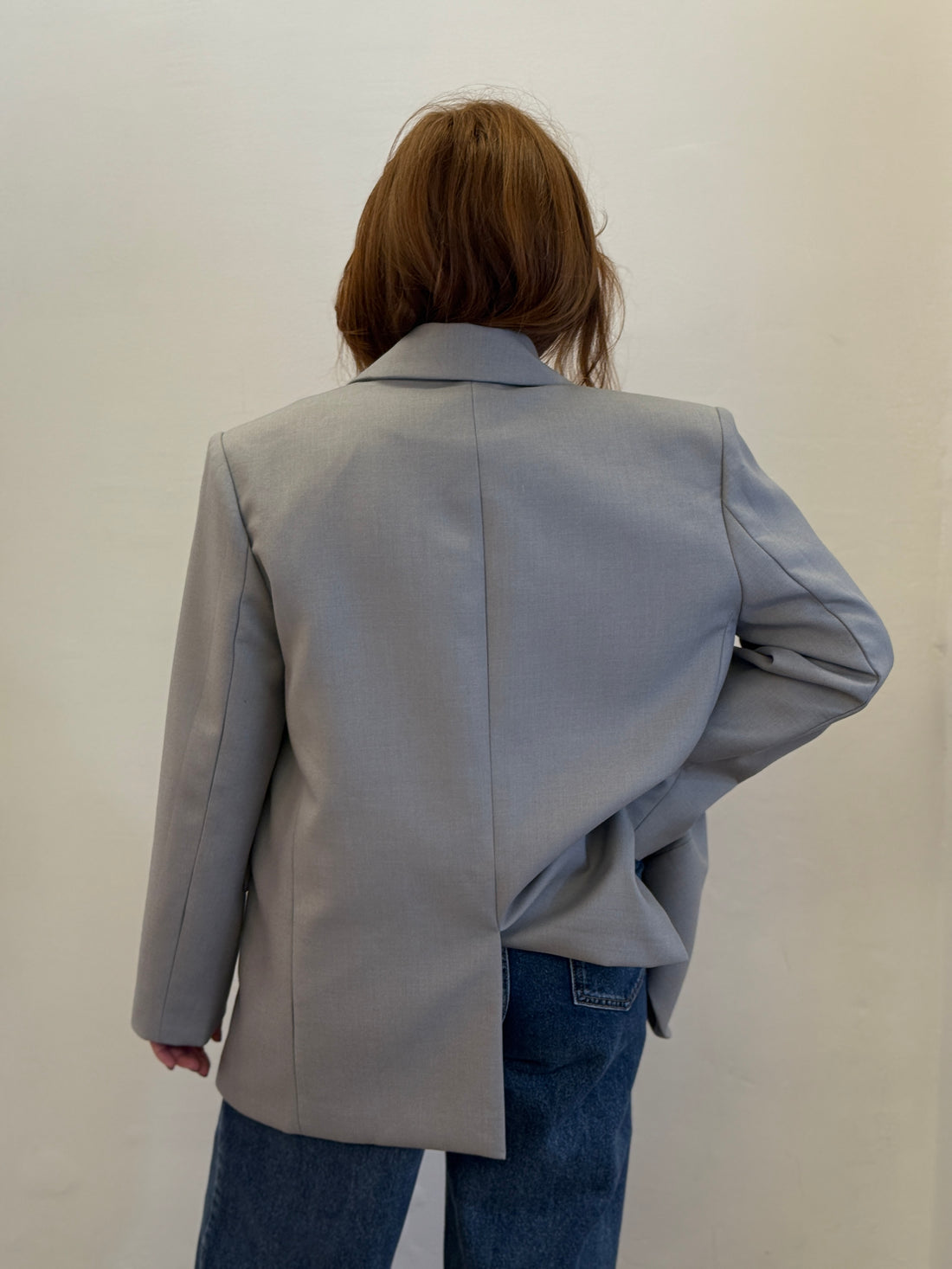 Blazer Angelo gris clair