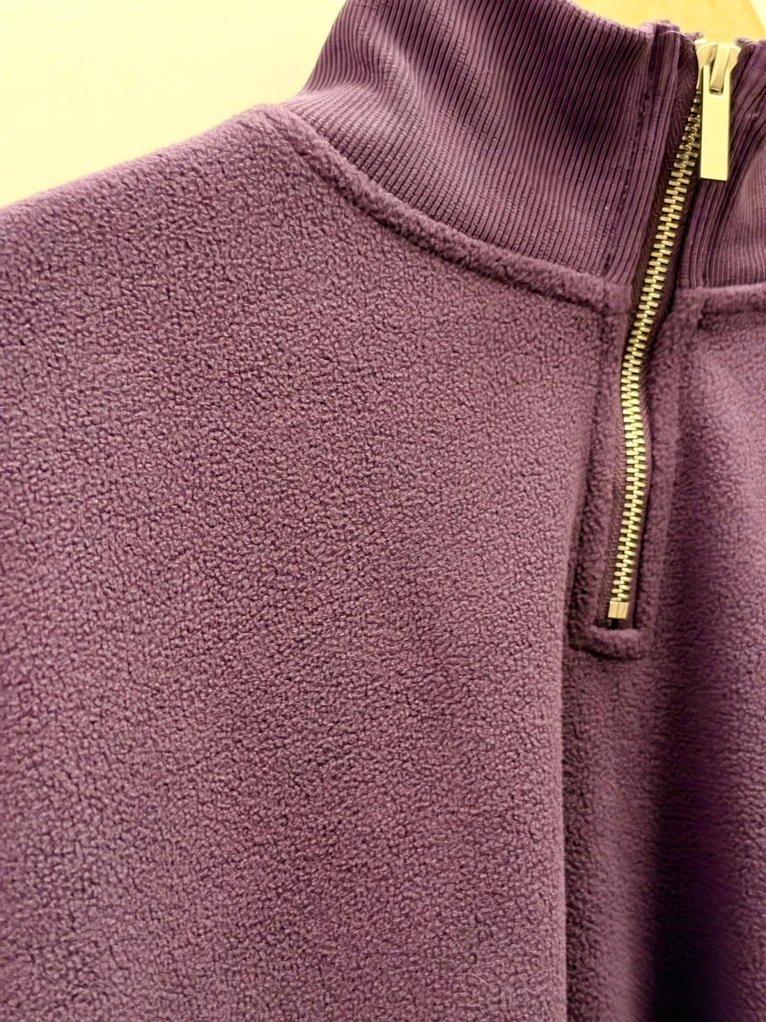 Sweat polaire violet
