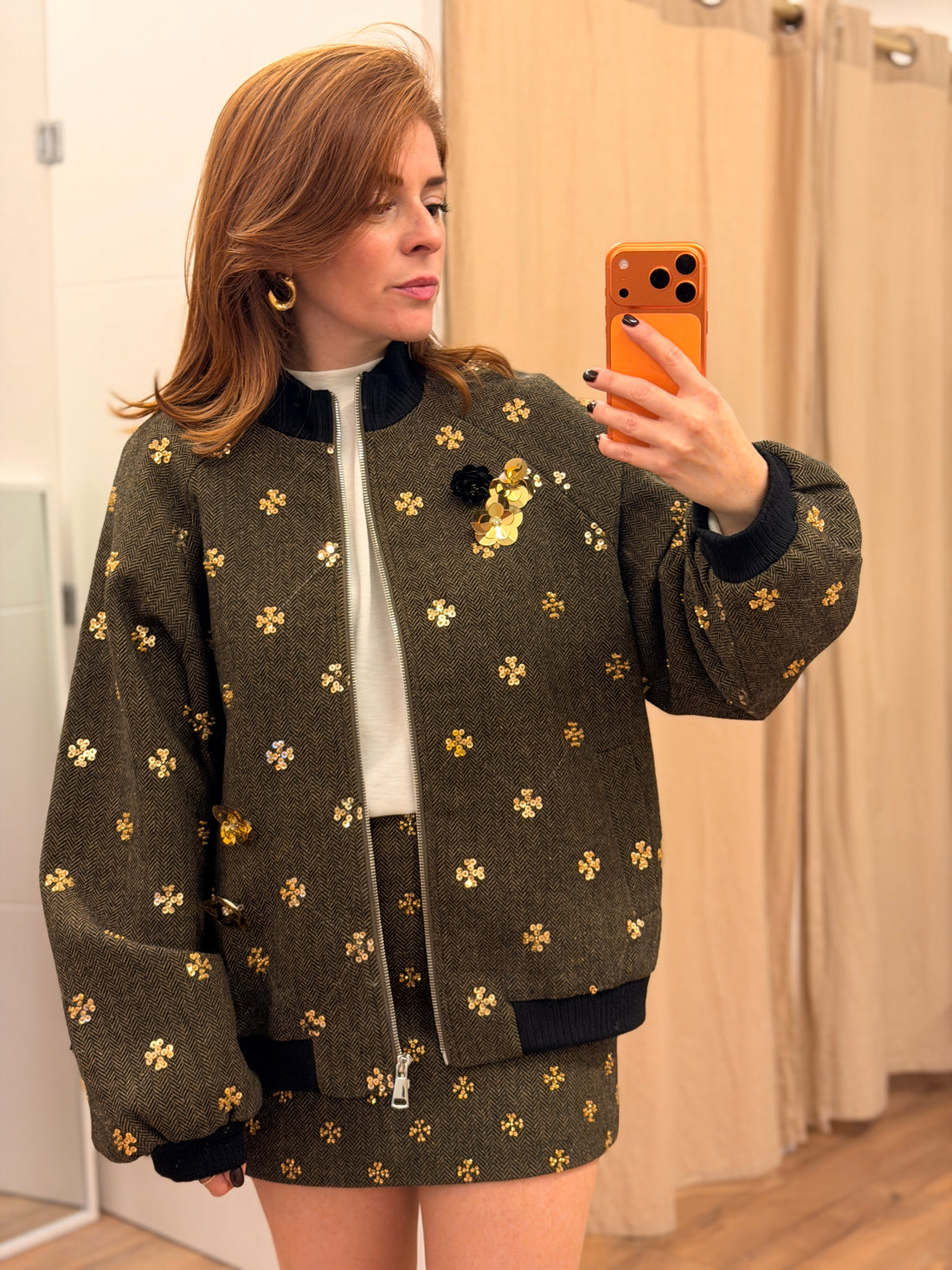 Bomber Gloria kaki