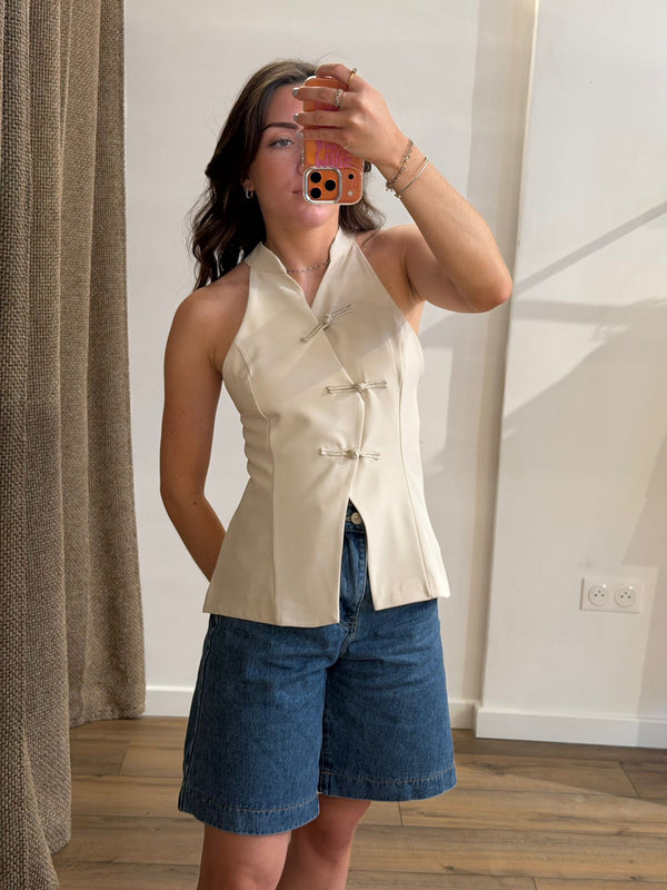 Top dos nu Sky beige