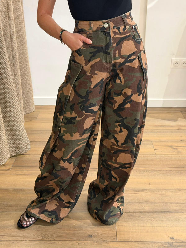 Pantalon ballon Camo