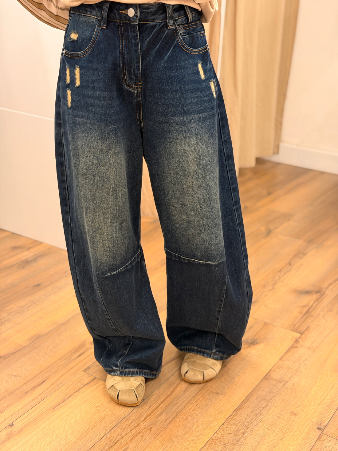 Jean Richard bleu vielli