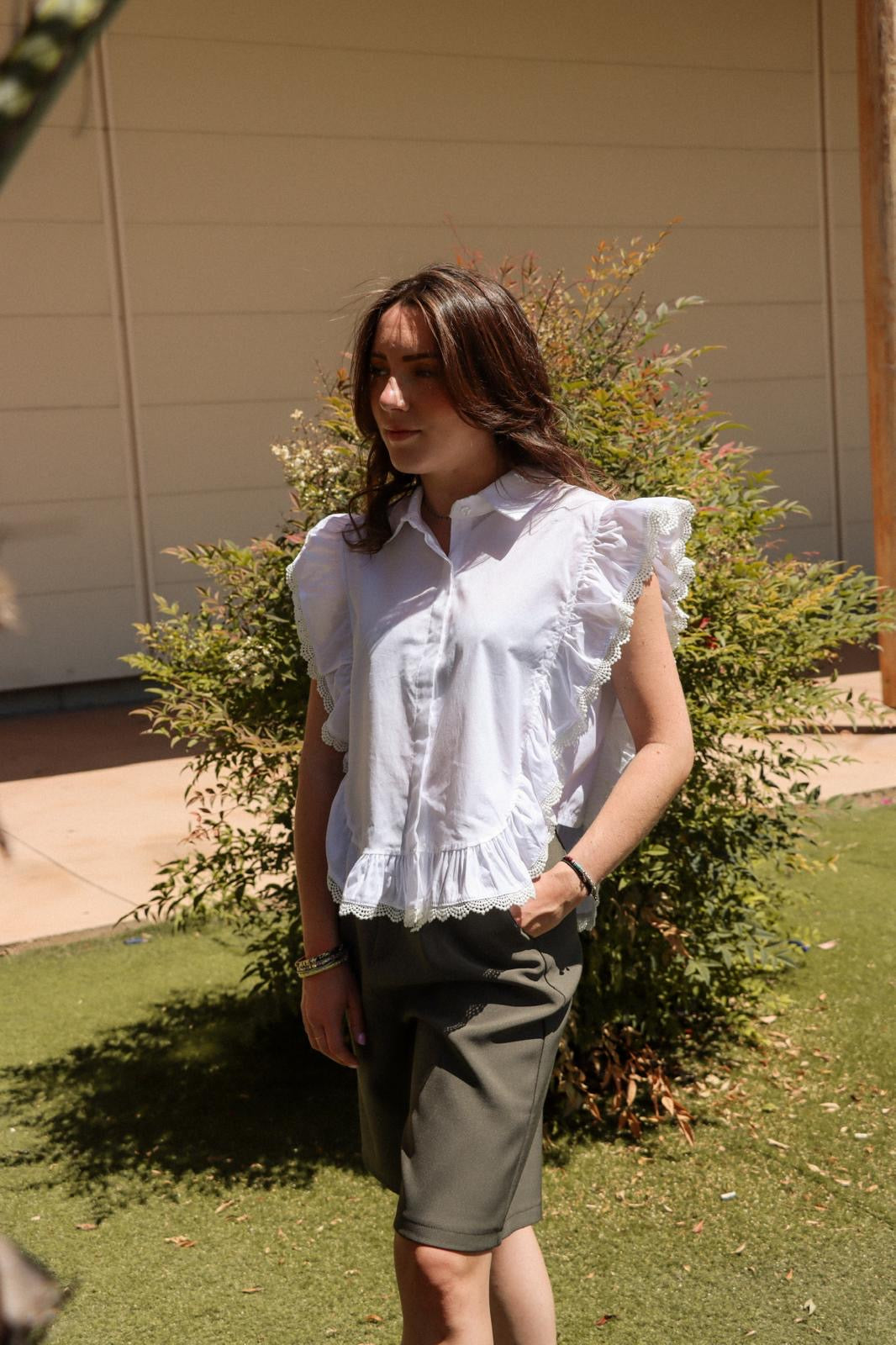 Chemise blanche Roma