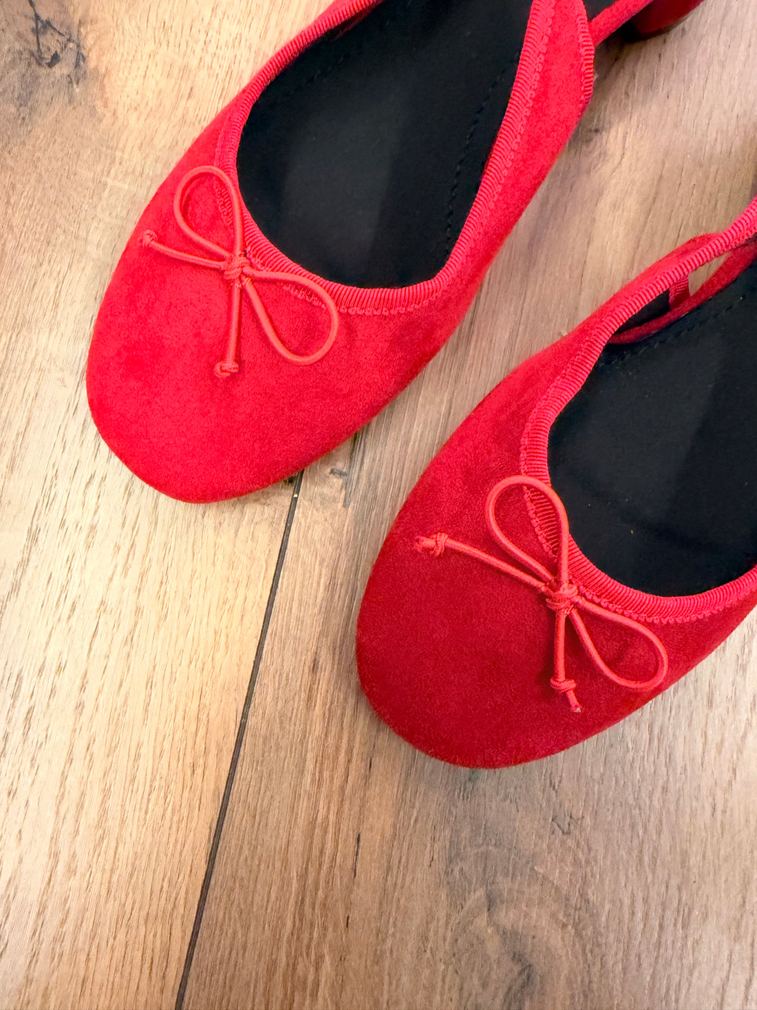 Slingback rouges à talon