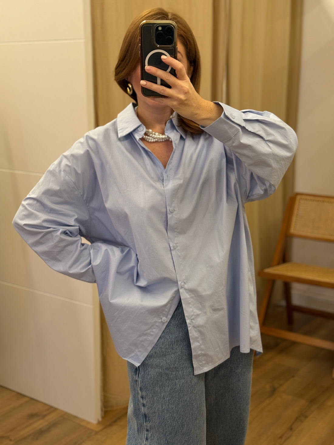 Chemise Marine bleu ciel