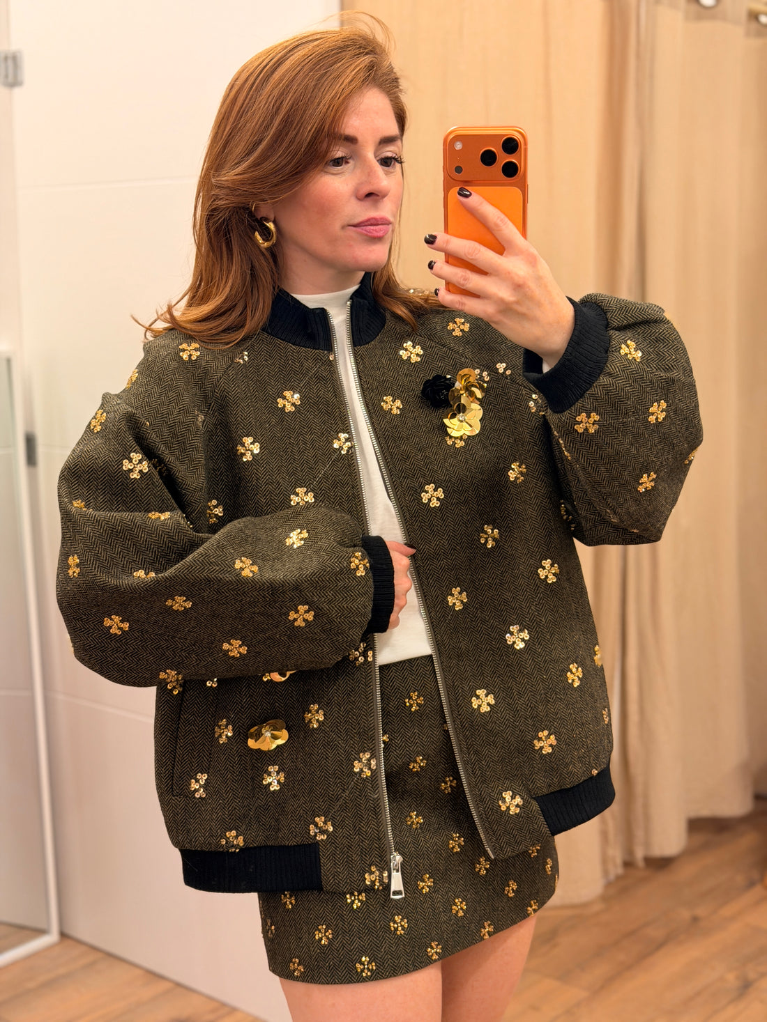 Bomber Gloria kaki