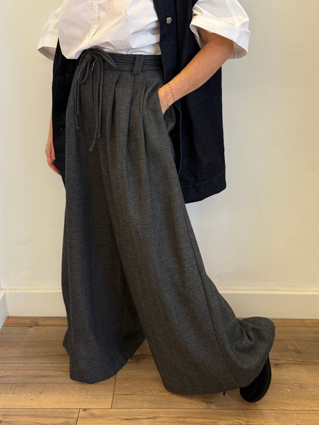 Pantalon Harry gris foncé