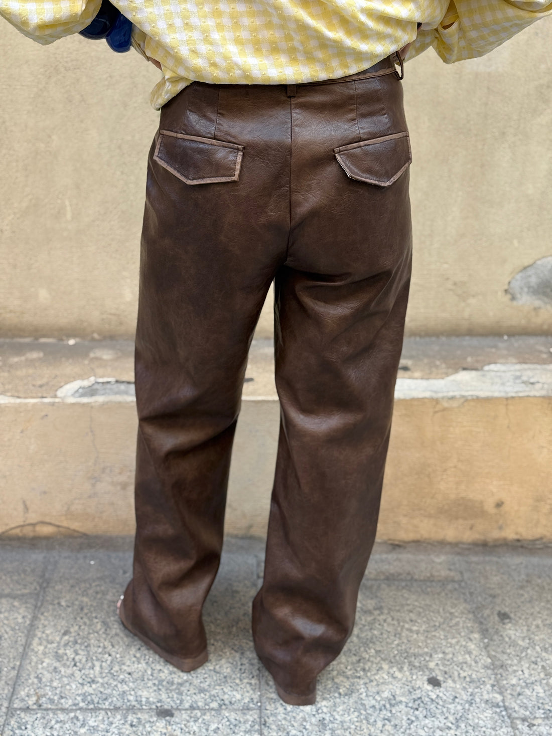 Pantalon Moé marron