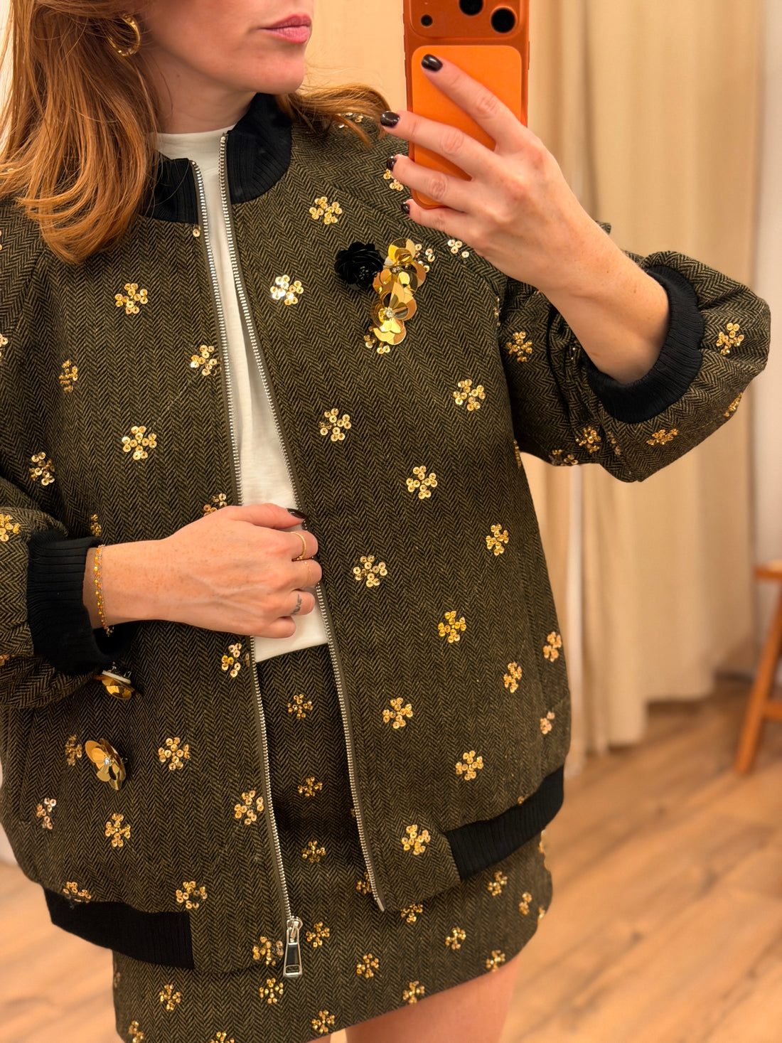 Bomber Gloria kaki