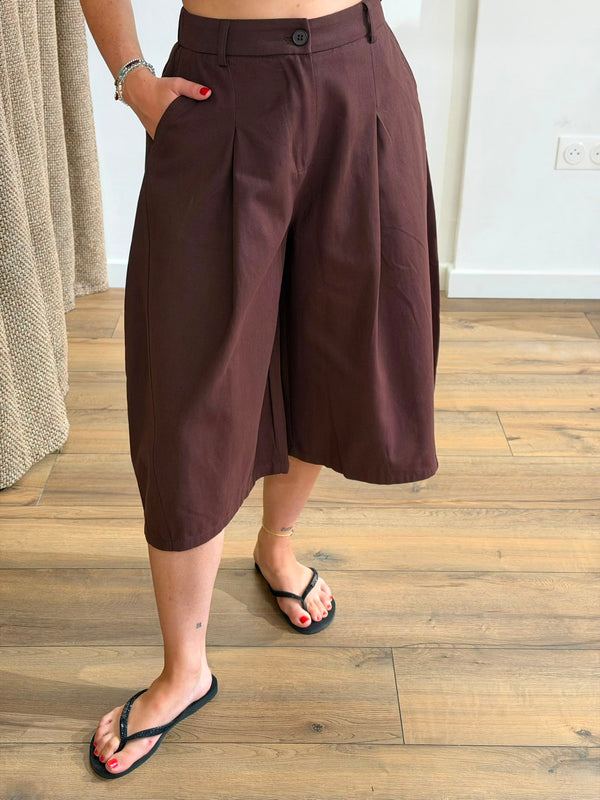 Bermuda Cassandre marron