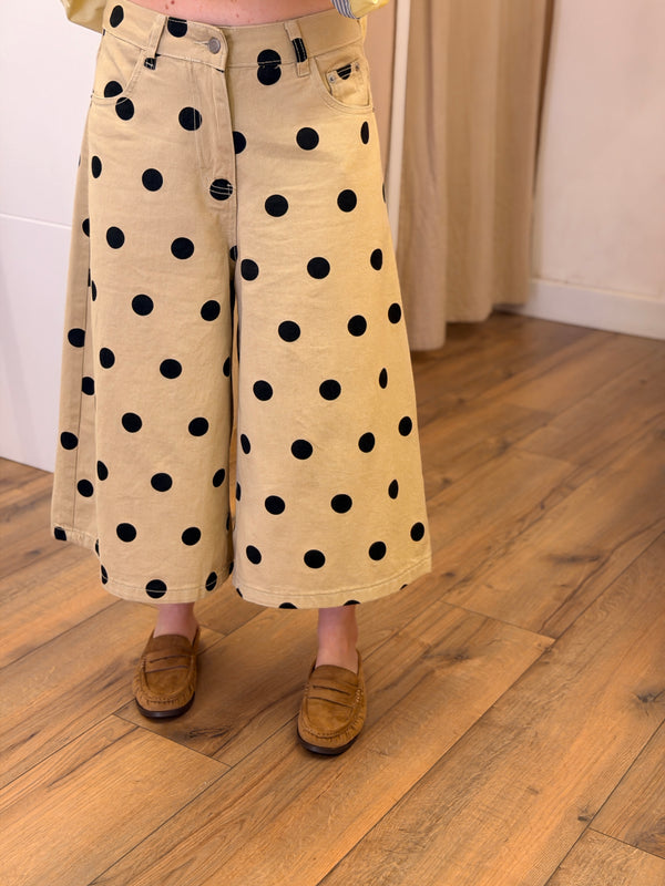 Bermuda pois Richie beige