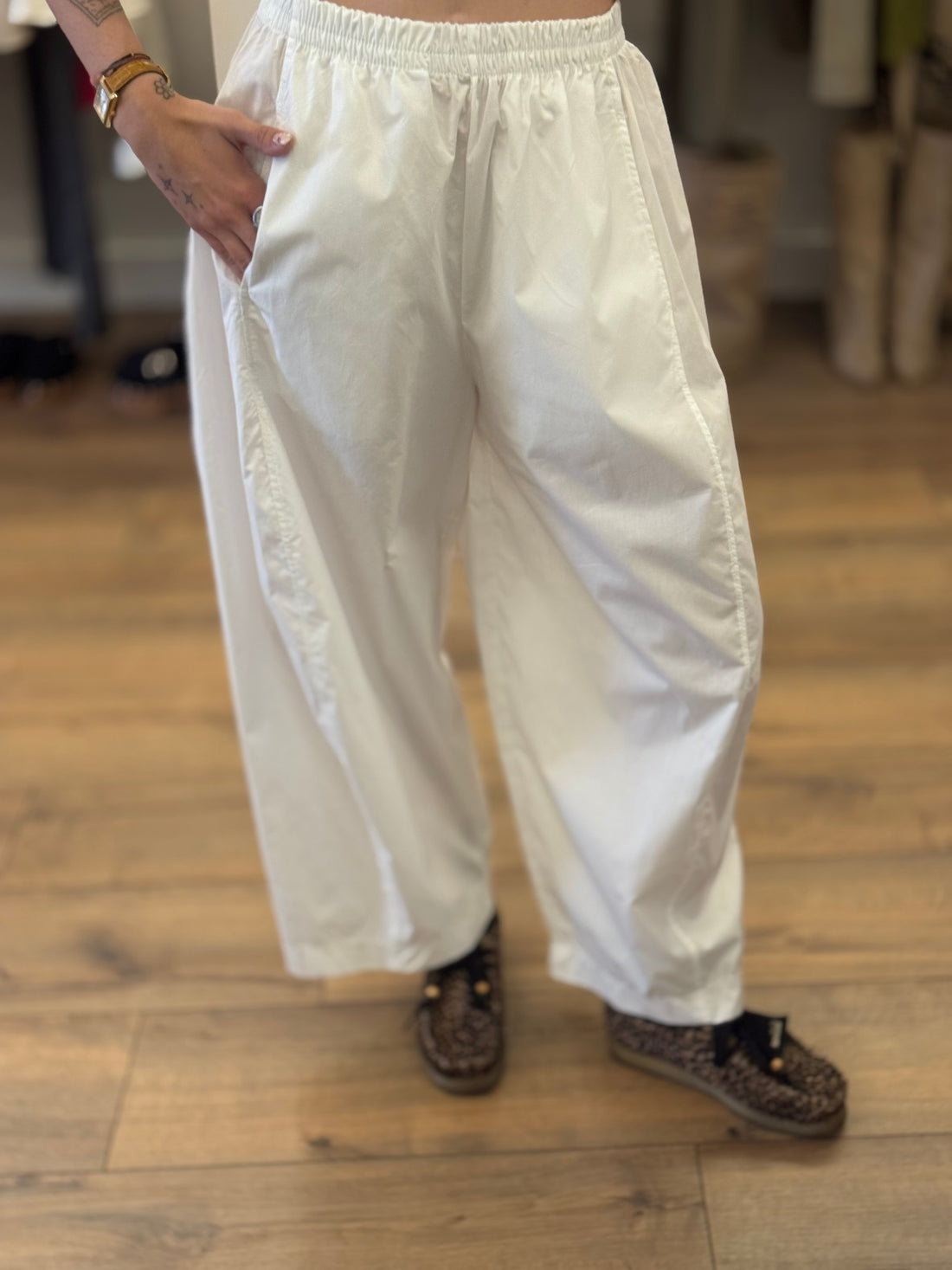 Pantalon Kamo blanc