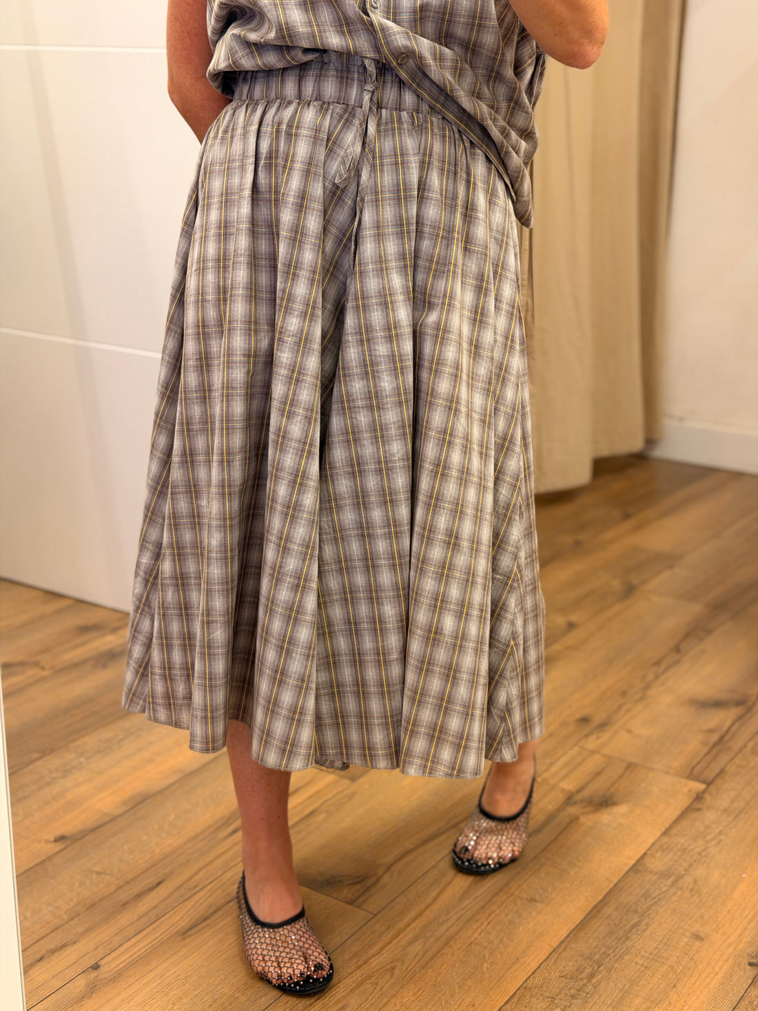 Ensemble carreaux gris Joanna