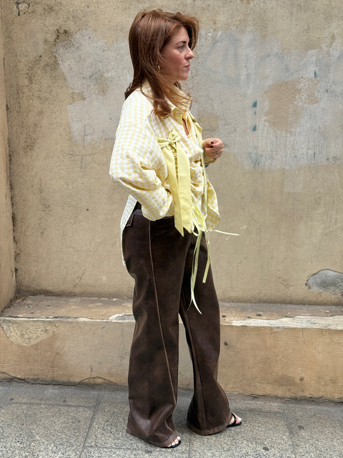 Pantalon Moé marron