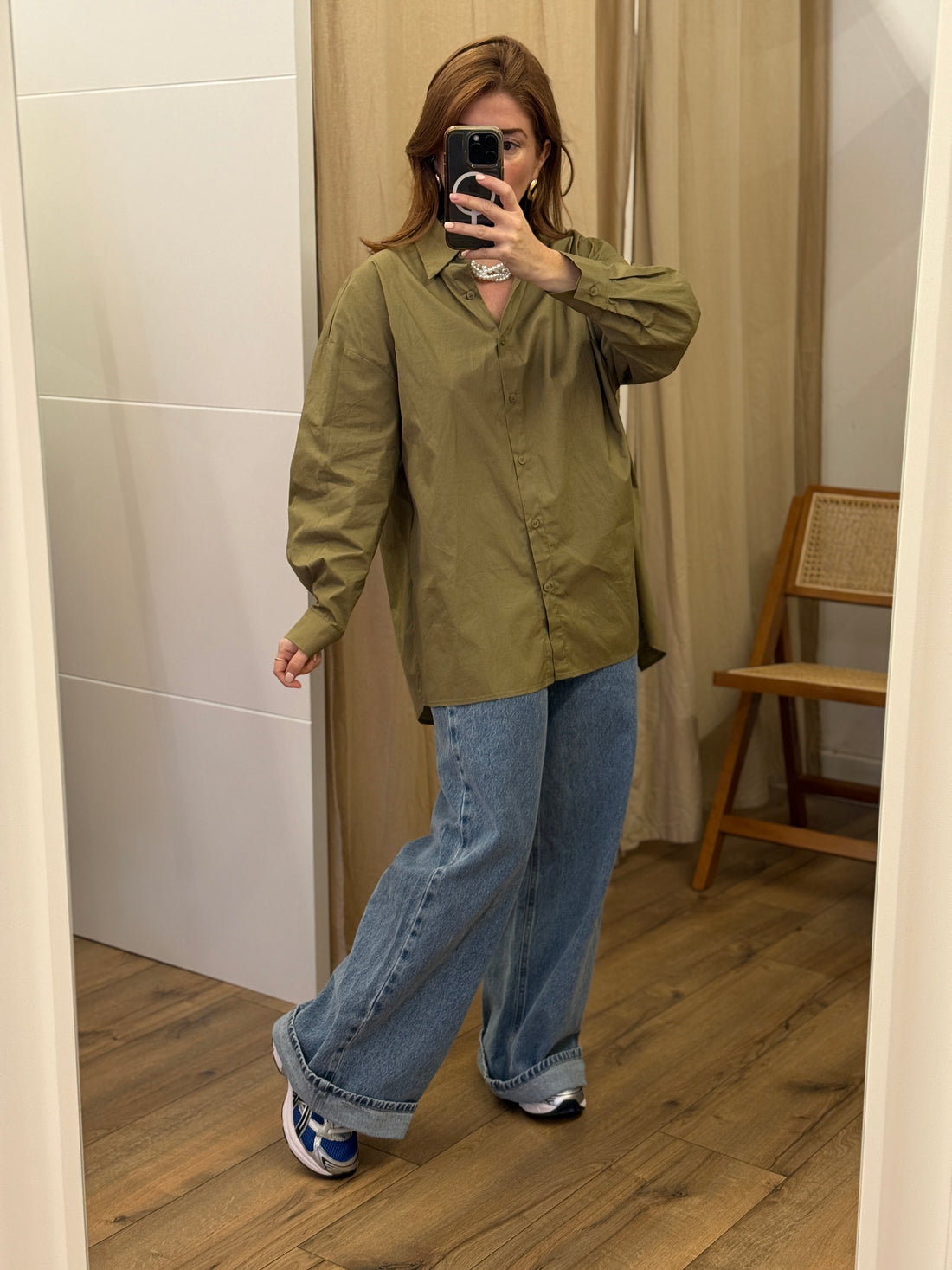 Chemise Marine kaki