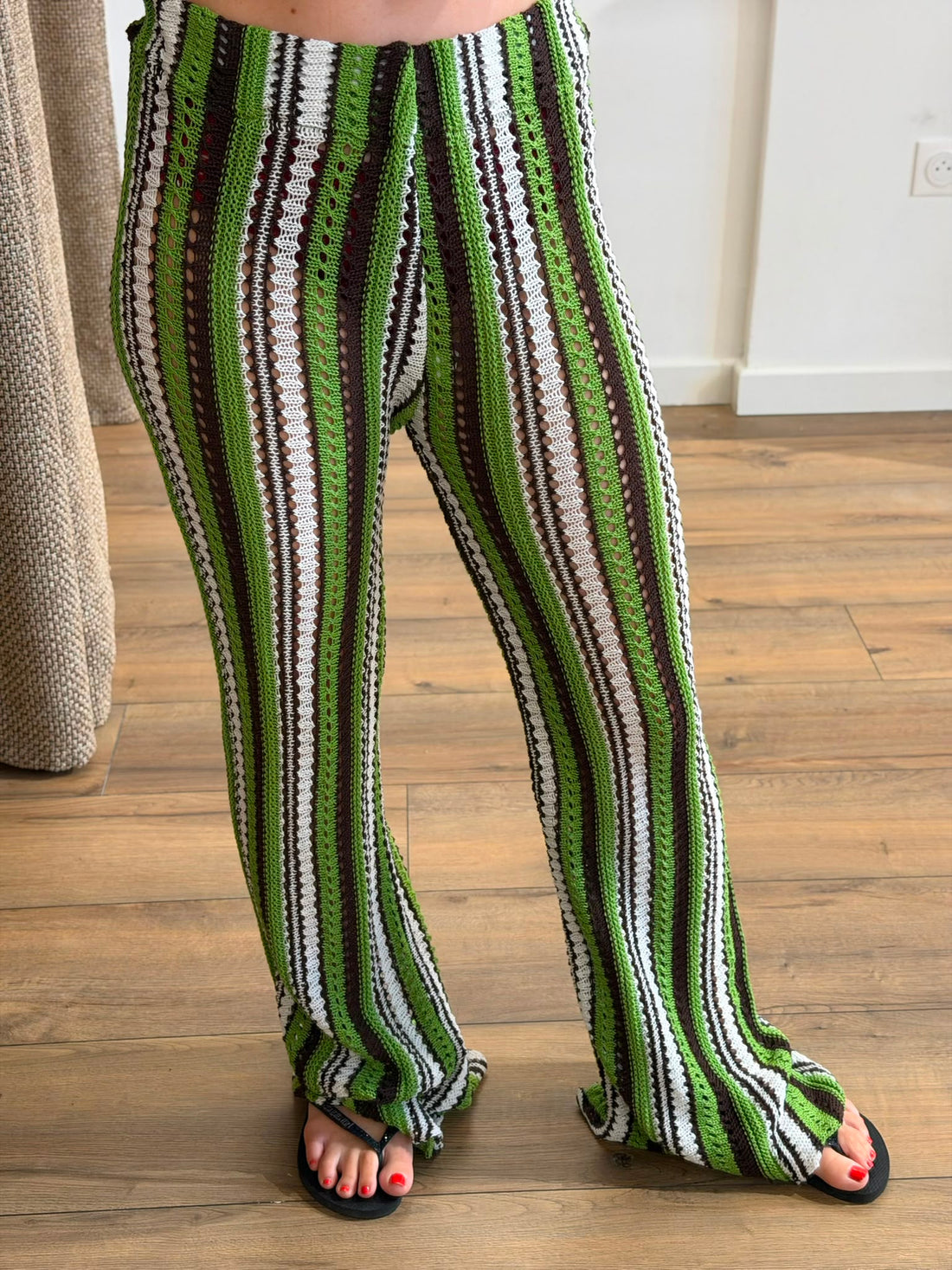 Ensemble crochet Ada vert