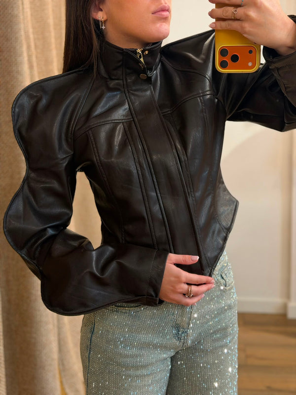 Veste Barbara marron