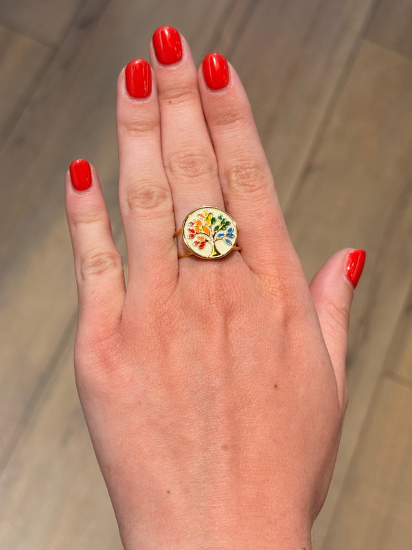 Bague arbre c63338 - 4025 - Léone