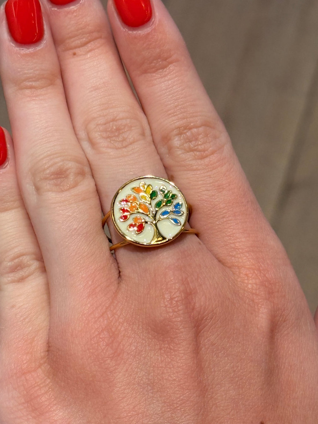 Bague arbre c63338 - 4025 - Léone