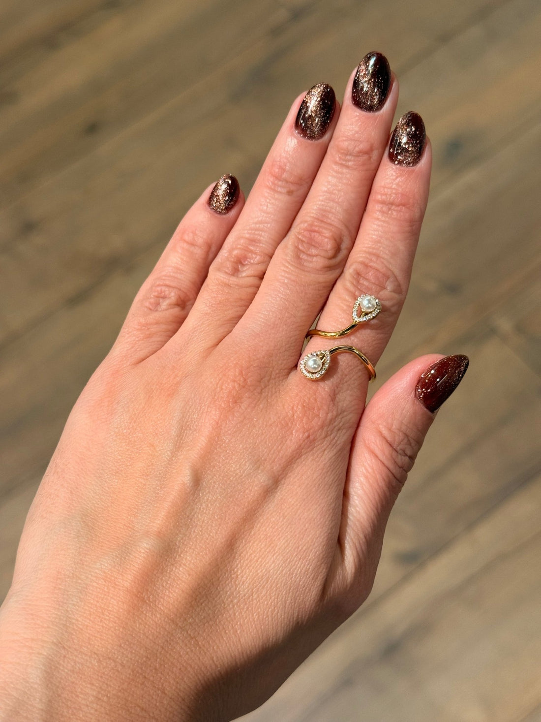 BAGUE DORÉE - Léone