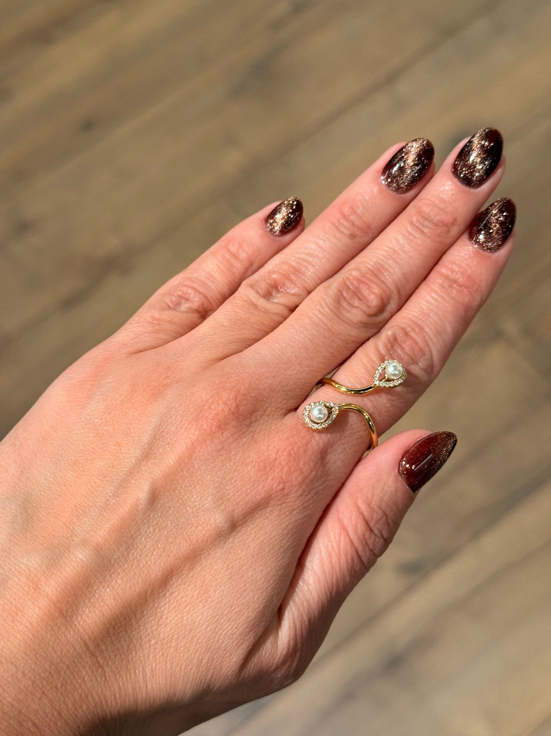 BAGUE DORÉE - Léone