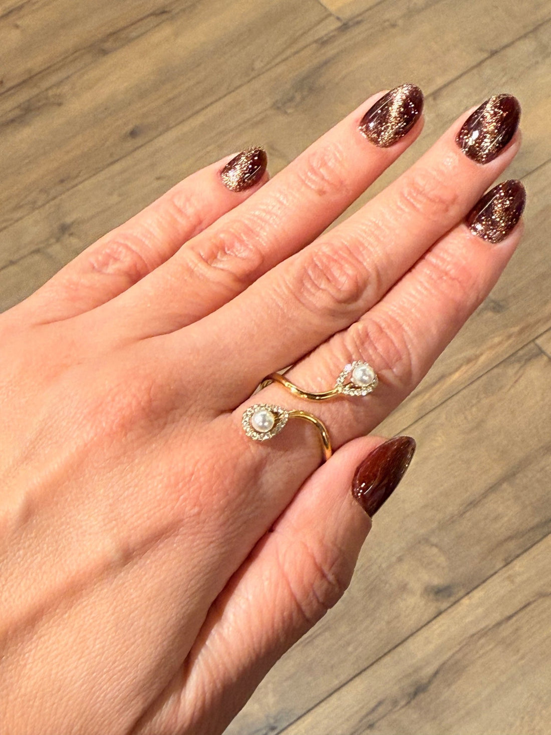 BAGUE DORÉE - Léone