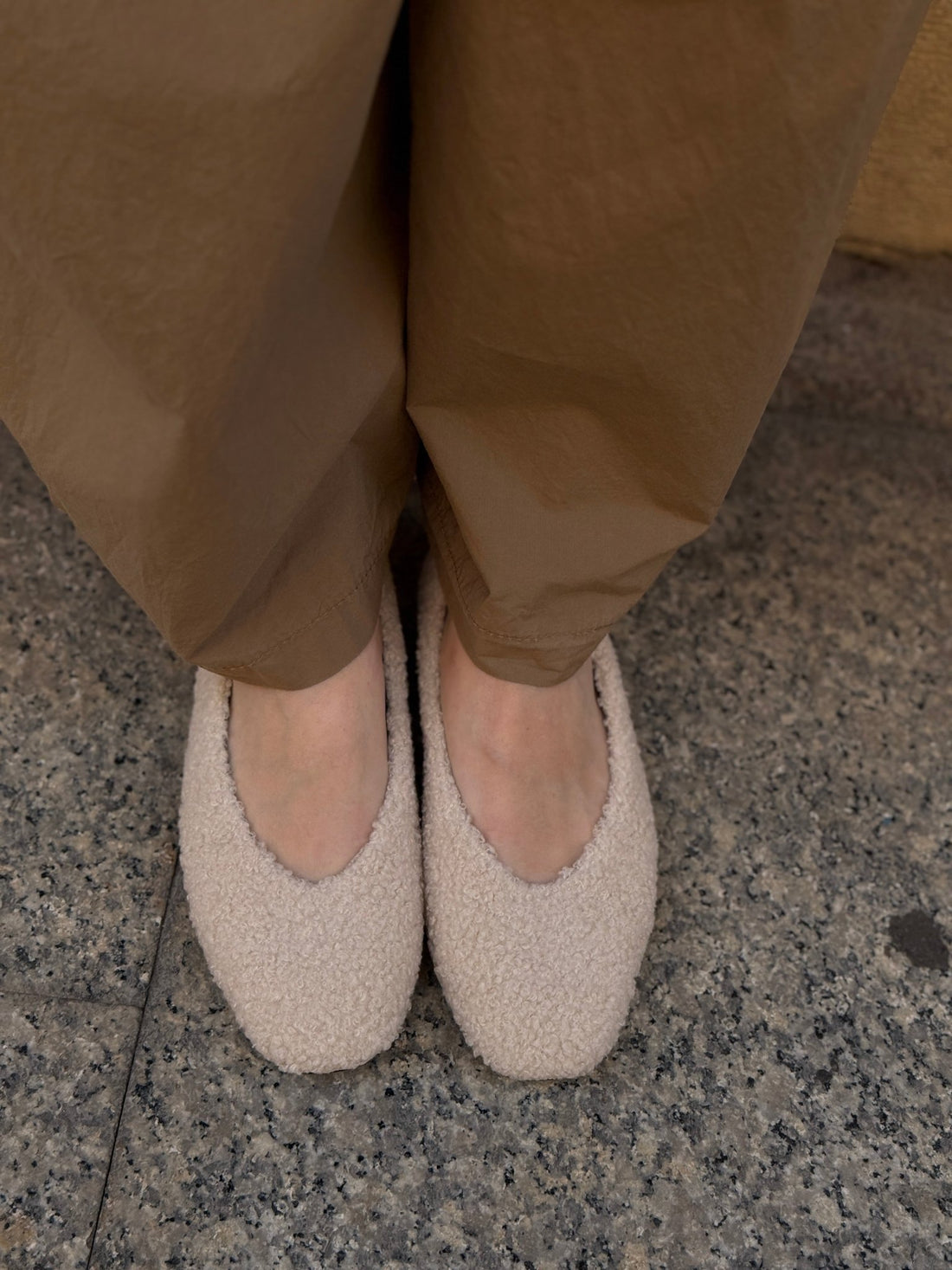 Ballerine en mouton - Léone