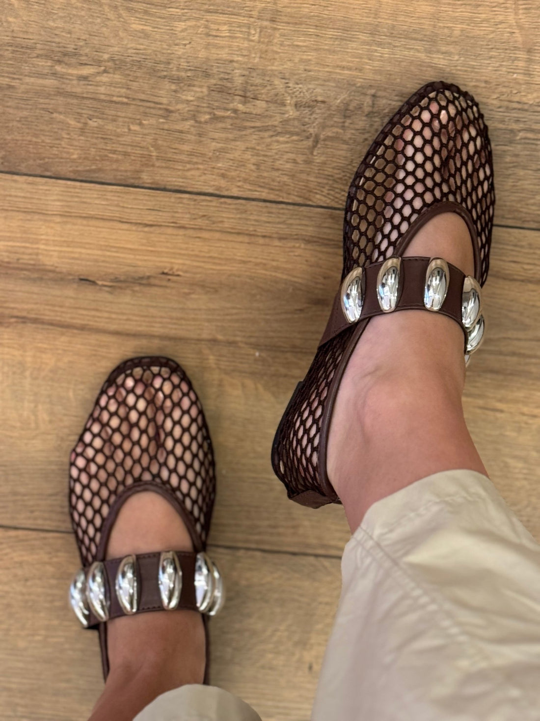Ballerines marrons - Léone