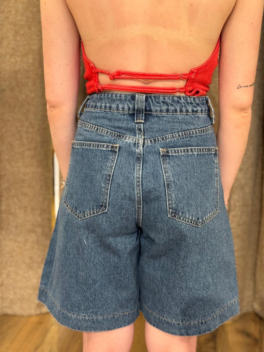 Bermuda Zora bleu - Léone