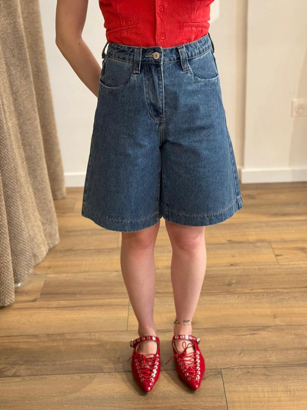 Bermuda Zora bleu - Léone