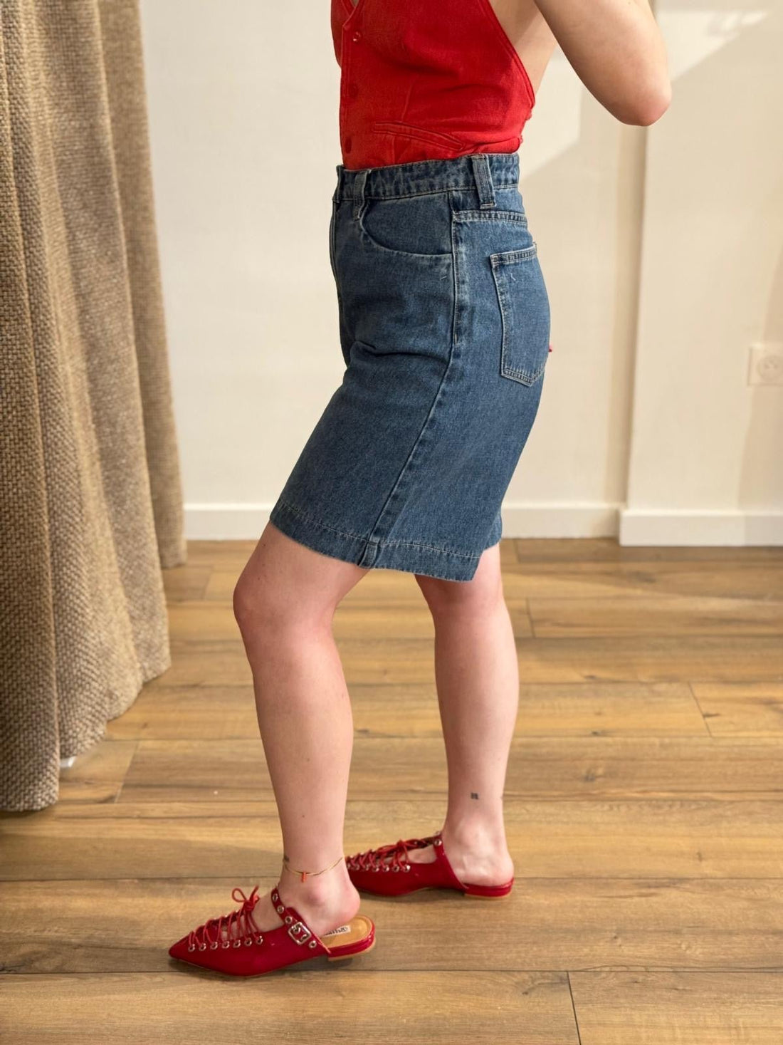 Bermuda Zora bleu - Léone