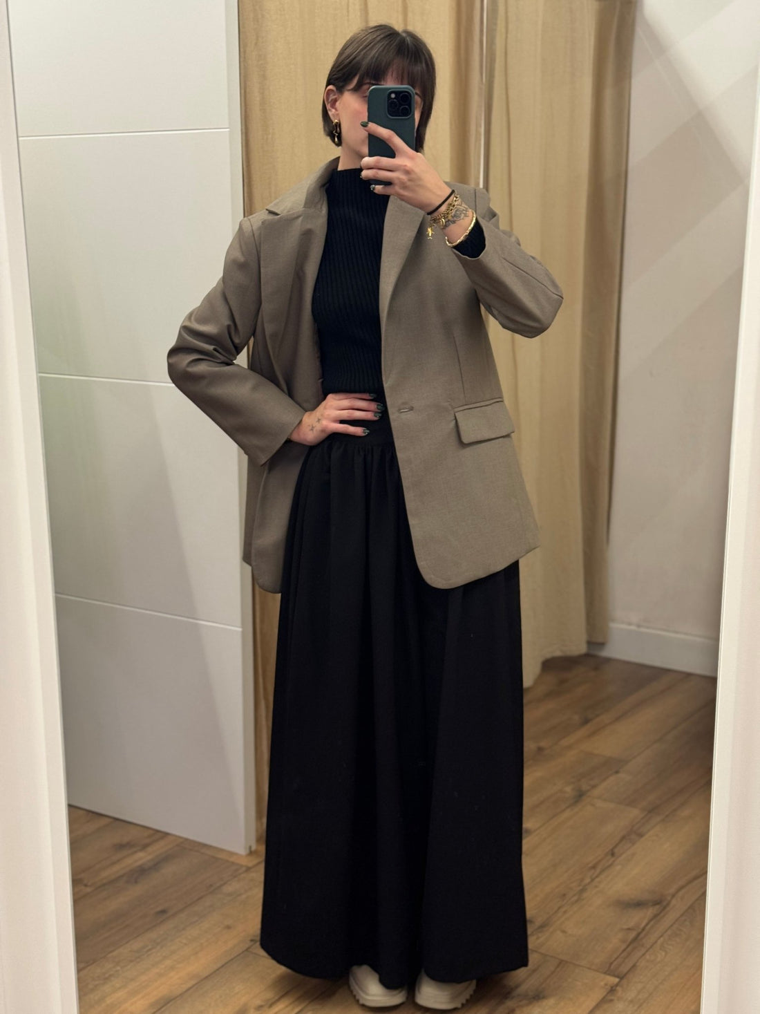 Blazer Angelo taupe - Léone