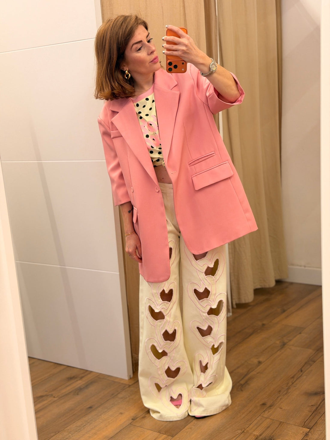 Blazer Denista rose - Léone