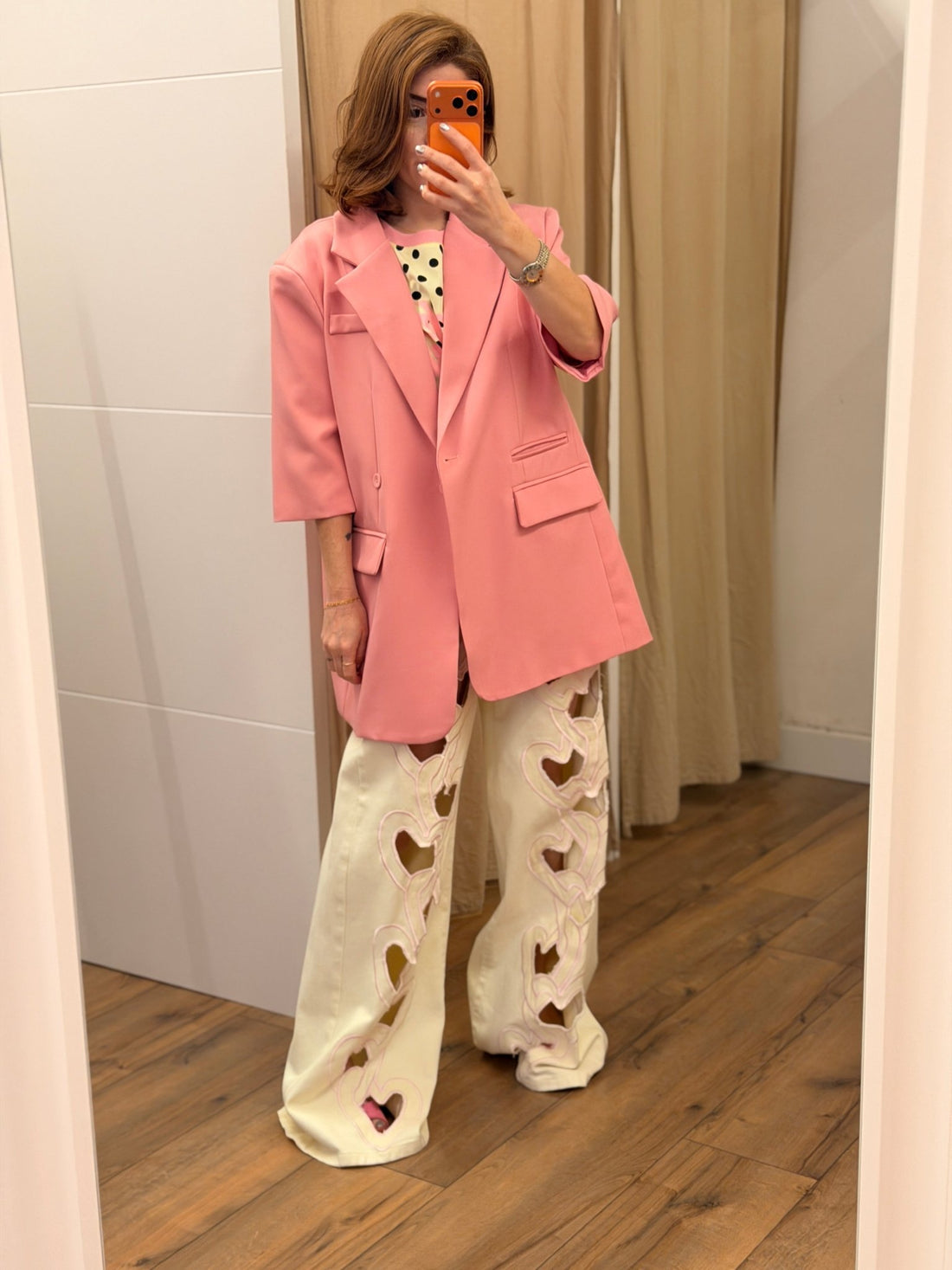 Blazer Denista rose - Léone