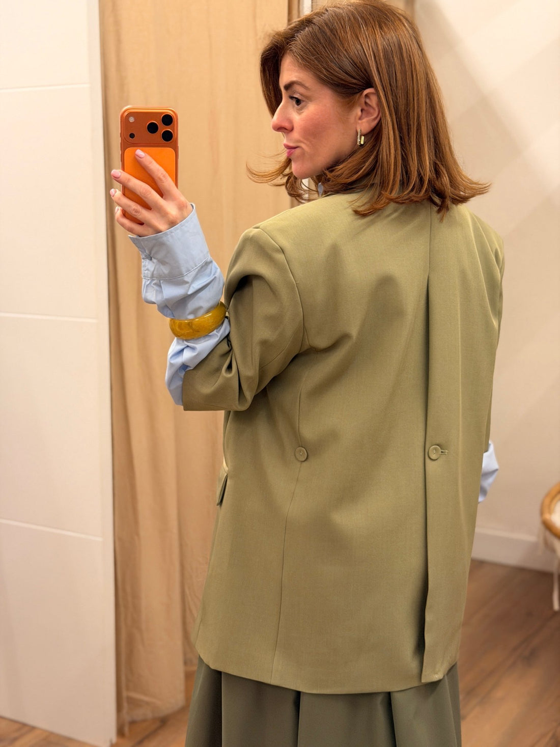 Blazer Denitsa kaki - Léone