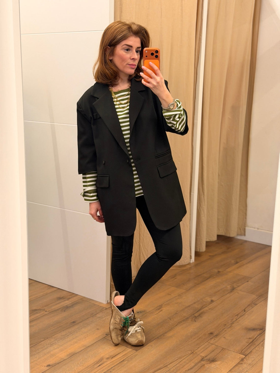 Blazer Denitsa noir - Léone