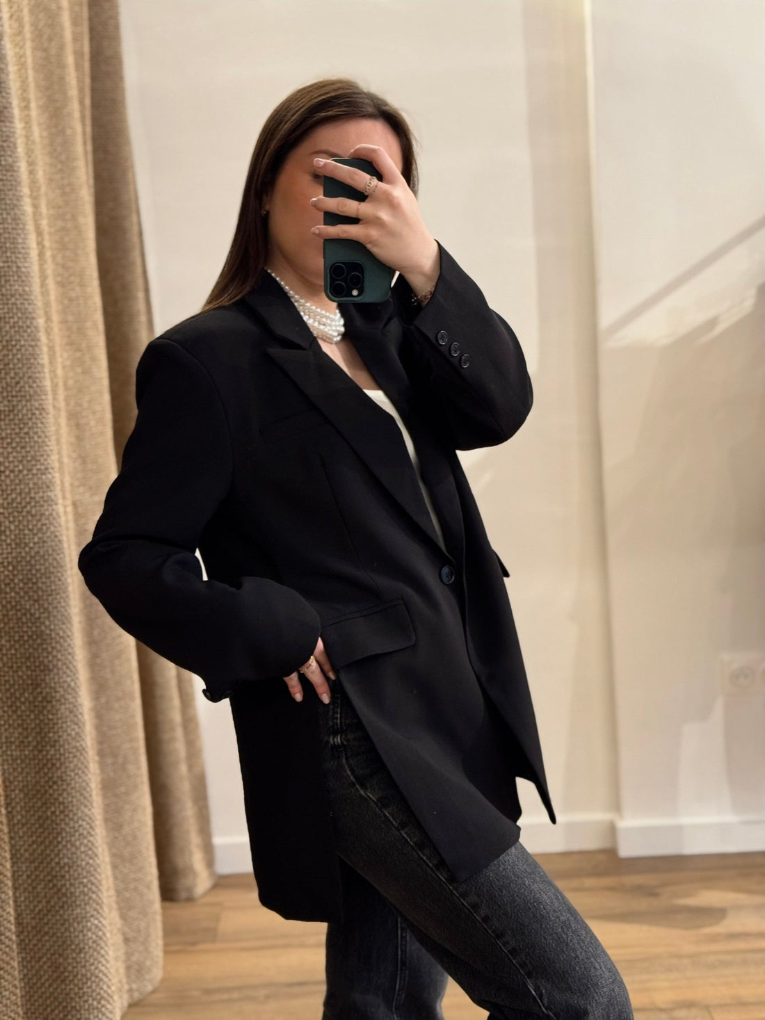 Blazer Keyvan noir - Léone