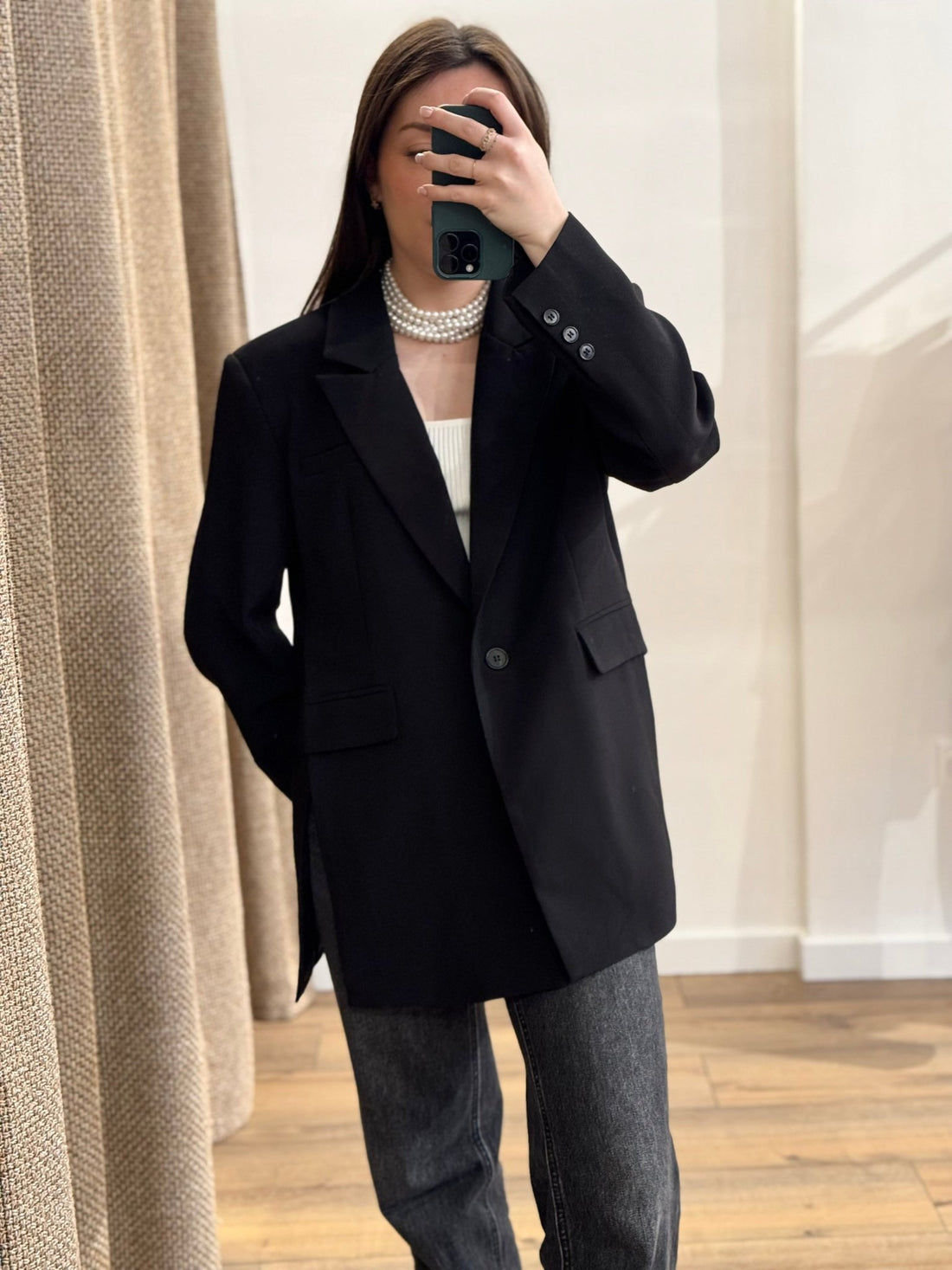 Blazer Keyvan noir - Léone