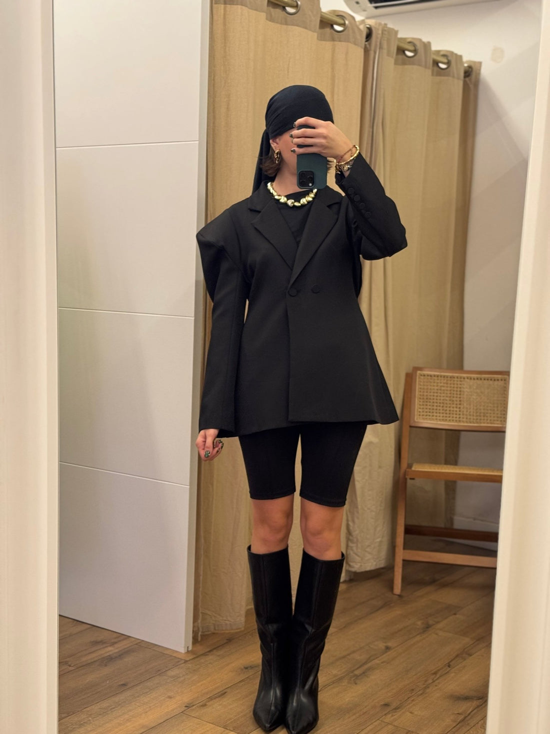 Blazer Léo noir - Léone
