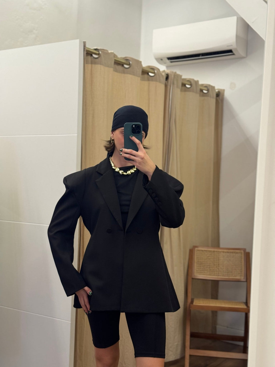 Blazer Léo noir - Léone